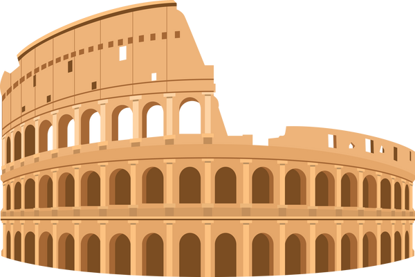 Roman Colosseum Illustration